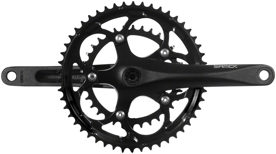 Samox R3s Crankset - 175mm 9-10-Speed 50/34t 110 bcd JIS Square Taper Black Cranksets and Arms SAMOX   