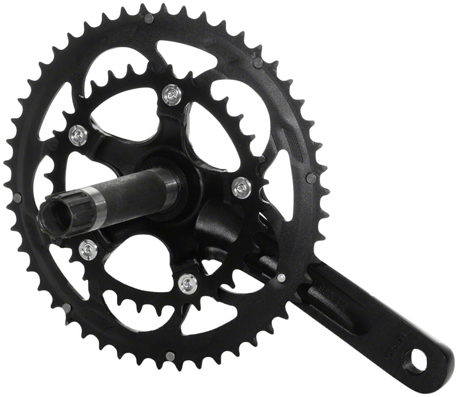 Samox R3 Crankset - 175mm 11-Speed 50/34t 110 bcd 24mm Spindle Black Cranksets and Arms SAMOX   