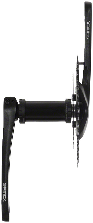 Samox G3 Crankset - 170mm 10-11 Speed 44/28t 104/64bcd 24mm Spindle Black Cranksets and Arms SAMOX   