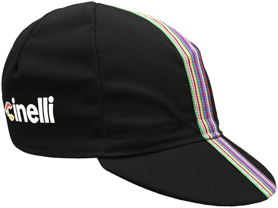 Cinelli Ciao Cycling Cap - Black One Size Hats and Caps Cinelli   