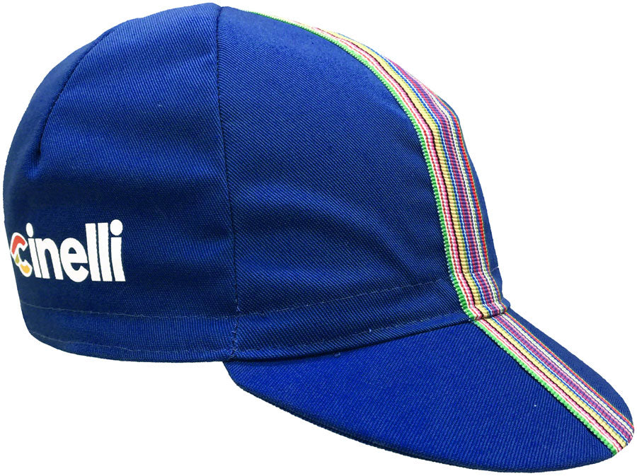 Cinelli Ciao Cycling Cap - Blue One Size Hats and Caps Cinelli   