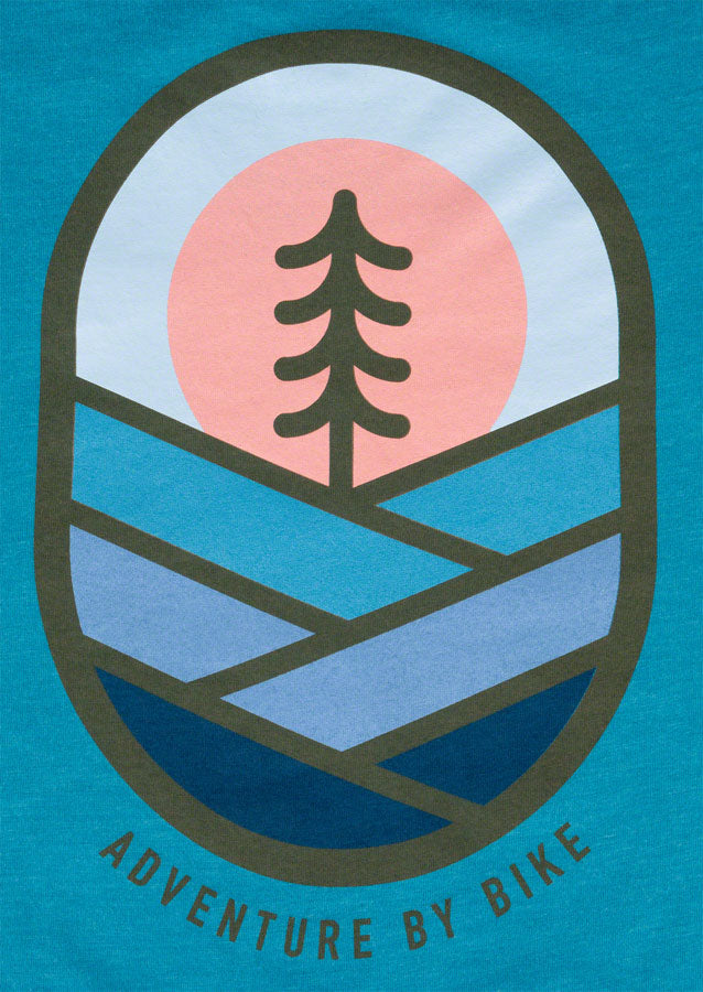 Salsa Lone Pine Mens T-Shirt - Teal Medium Shirts Salsa   