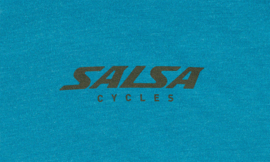 Salsa Lone Pine Mens T-Shirt - Teal Medium Shirts Salsa   