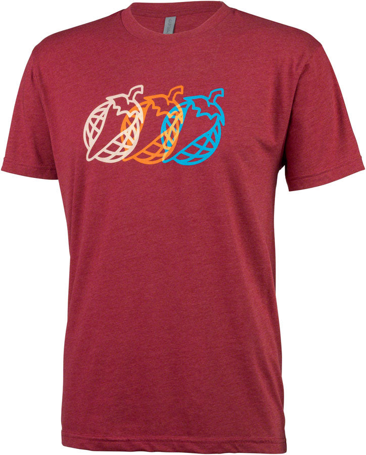Salsa Extra Spicy Mens T-Shirt - Cardinal Small Shirts Salsa   