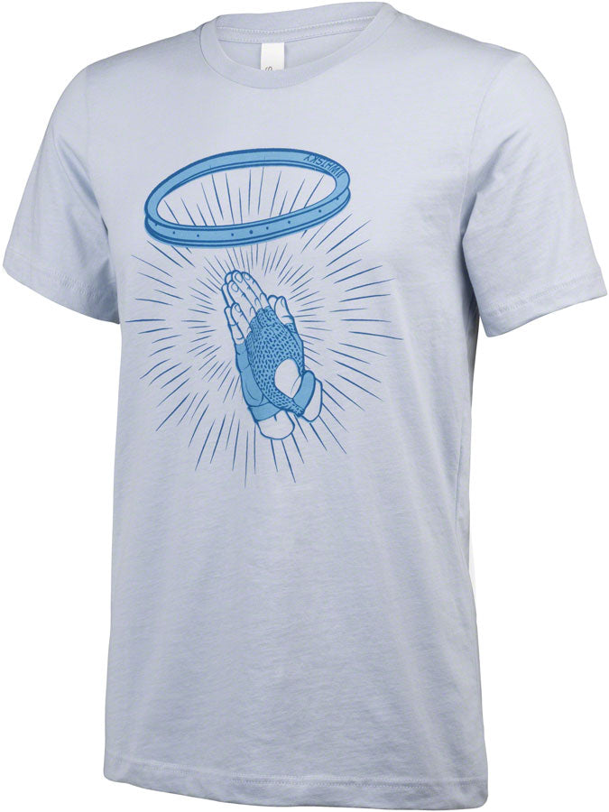 Whisky Revere the Ride T-Shirt - Light Blue Large Shirts Whisky Parts Co.   