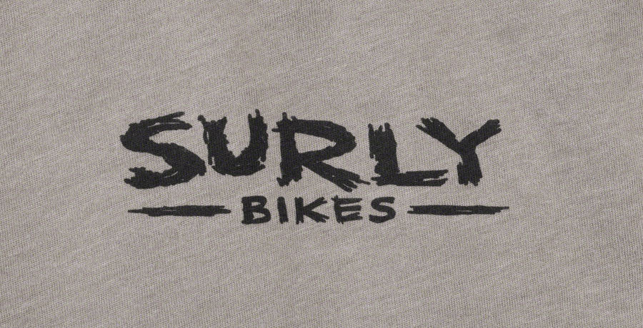 Surly The Ultimate Frisbee Mens T-Shirt - Gray Small Shirts Surly   