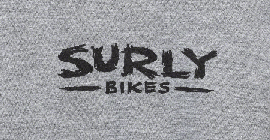 Surly The Ultimate Frisbee Womens T-Shirt - Gray Medium Shirts Surly   