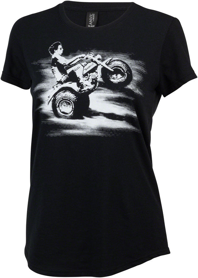 Surly Stunt Coordinator Womens T-Shirt - Black Small Shirts Surly   