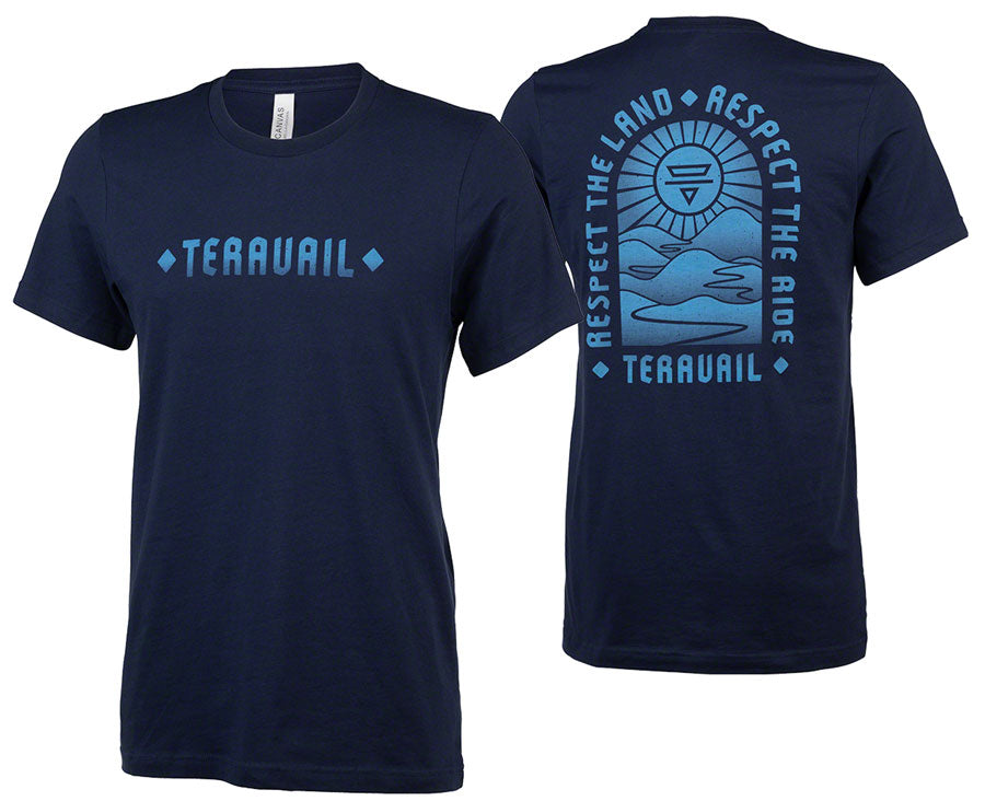 Teravail Landmark T-Shirt - Navy Unisex XS Shirts Teravail   