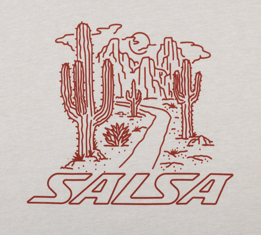 Salsa Mens Sky Island T-Shirt - Small Natural Shirts Salsa   