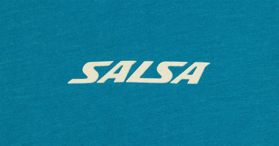 Salsa Mens Campout T-Shirt - Medium Teal Shirts Salsa   