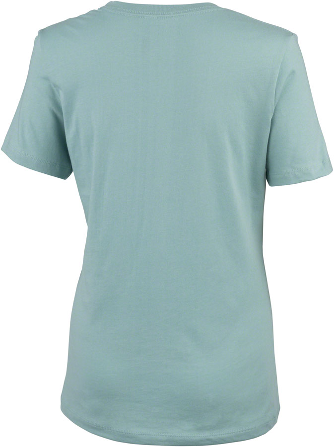 Surly Steel Consortium Womens T-Shirt - Dusty Blue Small Shirts Surly   