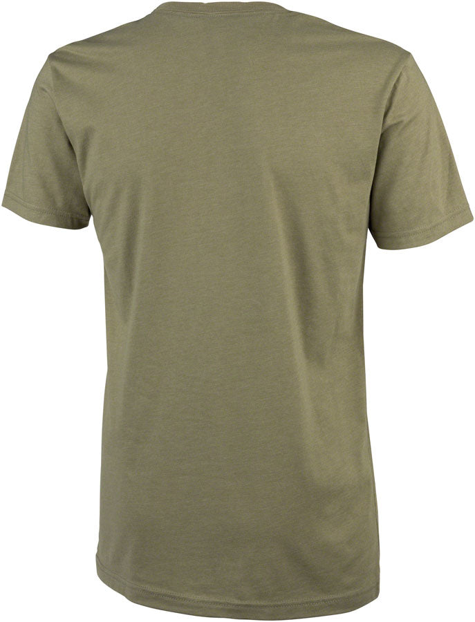 Surly Steel Consortium Mens T-Shirt - Light Olive Small Shirts Surly   