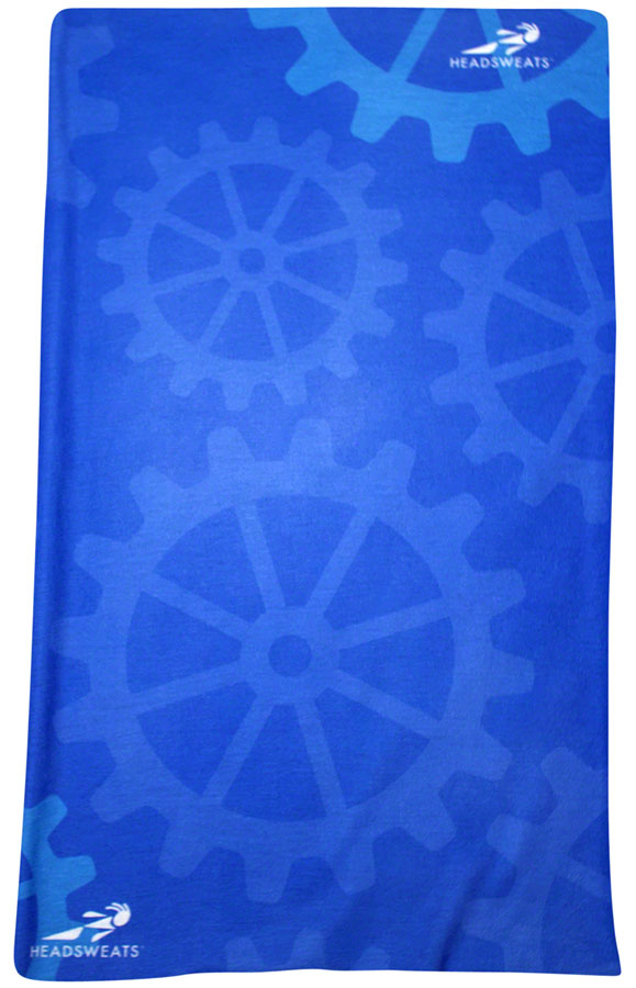 Headsweats Ultra Band Multi-Purpose Headband - Full Cog Blue One Size Headbands Headsweats   