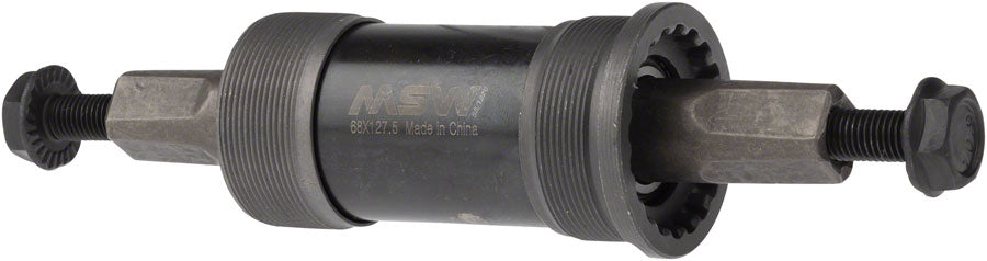 MSW ST100 Bottom Bracket - English 68 x 127.5mm Square Taper JIS Bottom Brackets MSW   