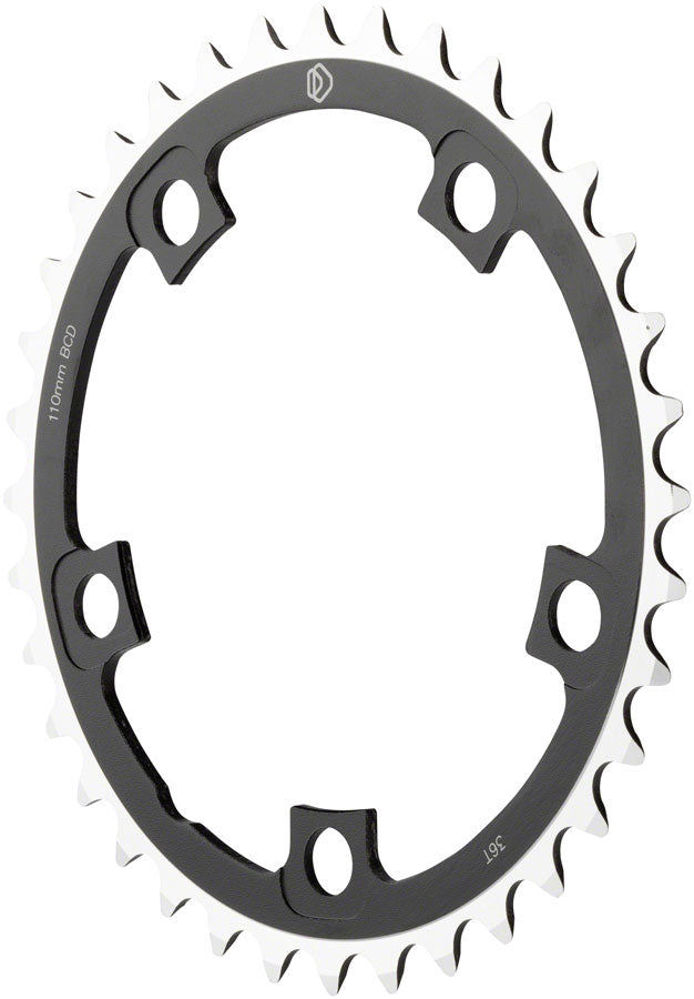 Dimension Multi Speed Chainring - 34T 110mm BCD Middle Black Chainrings Dimension   