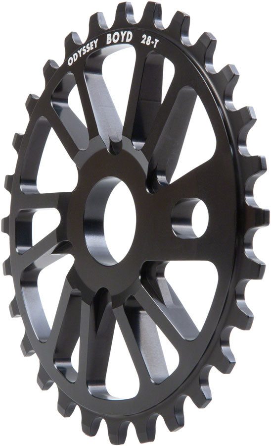 Odyssey Boyd Sprocket - 28T Black Sprocket Odyssey   