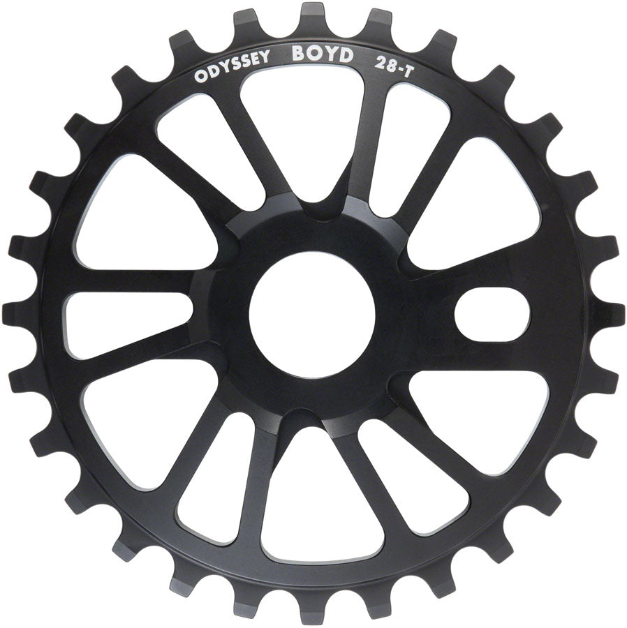 Odyssey Boyd Sprocket - 28T Black Sprocket Odyssey   