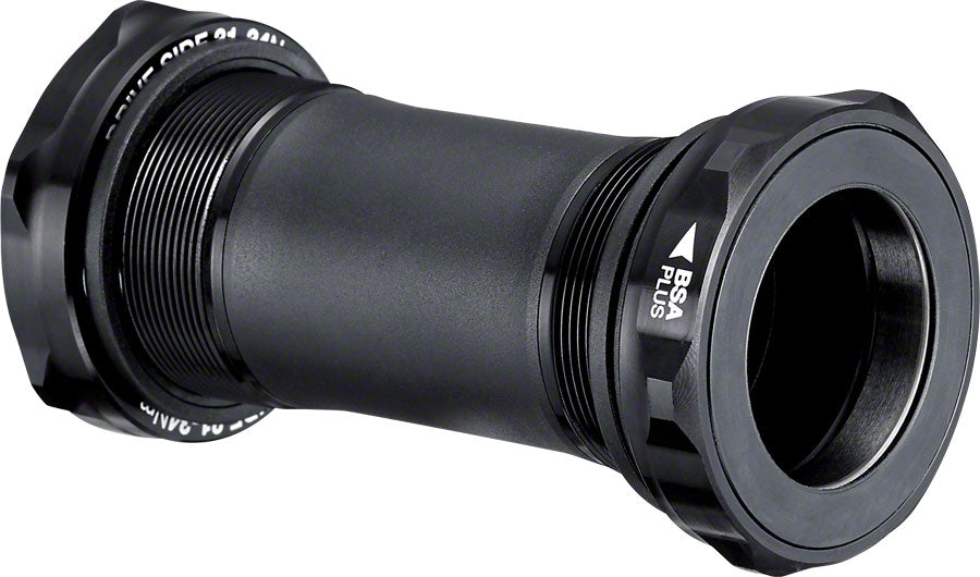 e*thirteen BSA Threaded Bottom Bracket - 68/73mm For 30mm Spindle Black Bottom Brackets E*thirteen   