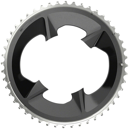 SRAM Rival 2x12-Speed Outer Chainring - 48t 107 BCD BLK For use 35t Inner Chainrings SRAM   