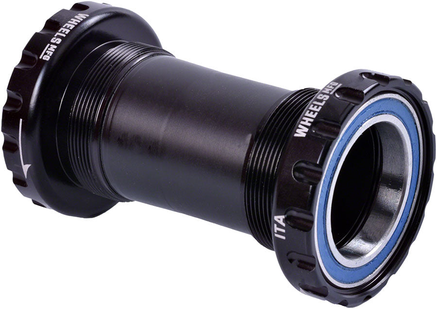 Wheels Manufacturing Italian Bottom Bracket - 29mm DUB Spindle ABEC 3 Black Bottom Brackets Wheels Manufacturing   