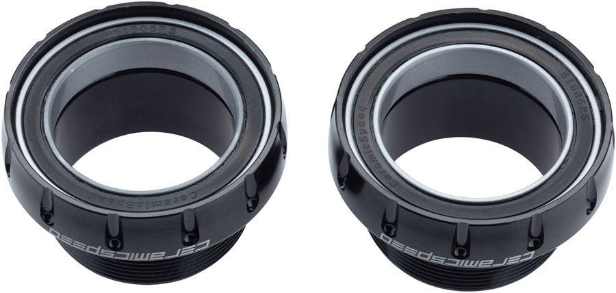 CeramicSpeed BSA30 Bottom Bracket - BSA Thread 30mm Spindle Coated Races BLK Bottom Brackets CeramicSpeed   