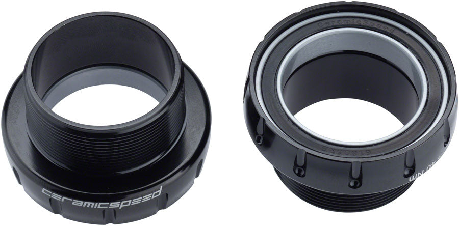 CeramicSpeed BSA30 Bottom Bracket - BSA Thread 30mm Spindle Coated Races BLK Bottom Brackets CeramicSpeed   