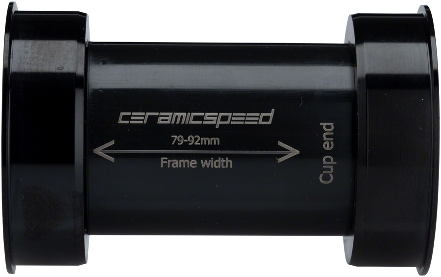 CeramicSpeed EVO386 Bottom Bracket - 86mm 24mm Spindle Coated Races Black Bottom Brackets CeramicSpeed   