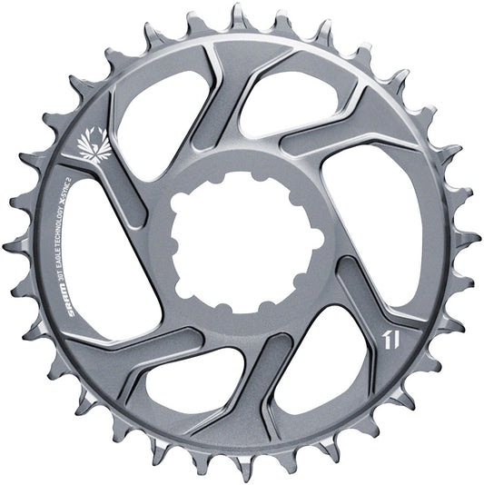 SRAM X-Sync 2 Eagle Direct Mount Chainring - 30 Tooth 3mm Boost Offset 12-Speed Polar Grey Chainrings SRAM   