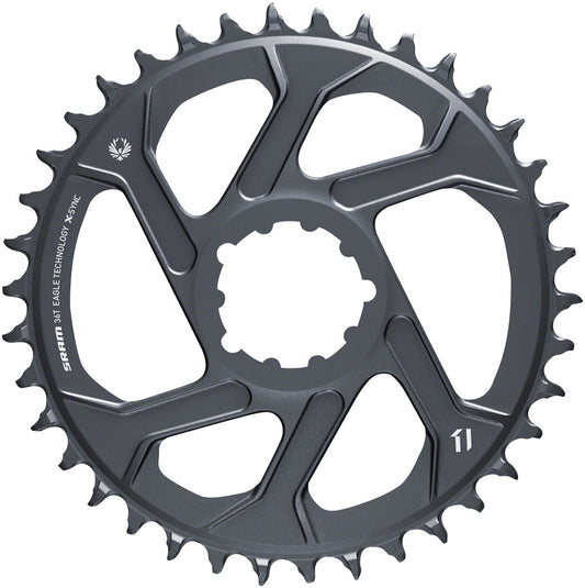 SRAM 36T X-Sync 2 SL Direct Mount Eagle Chainring 3mm Boost Offset Lunar Gray Chainrings SRAM   