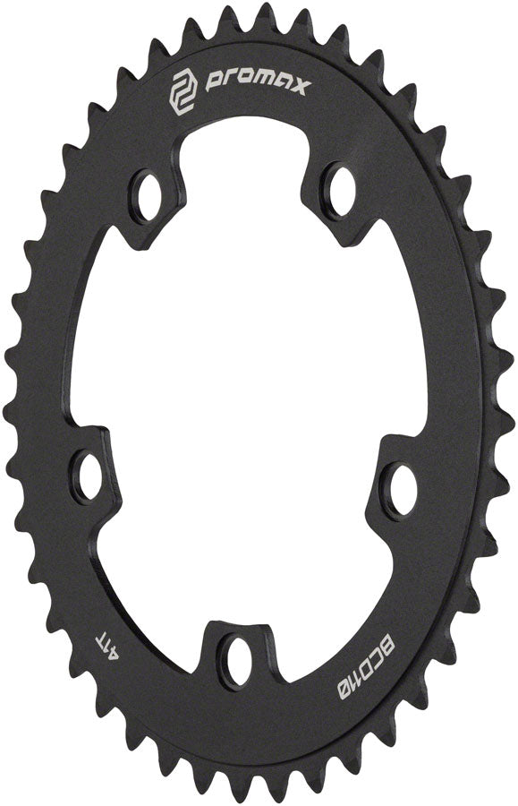 Promax 5-Bolt Chainring - 41t 110 BCD Black Chainrings Promax   