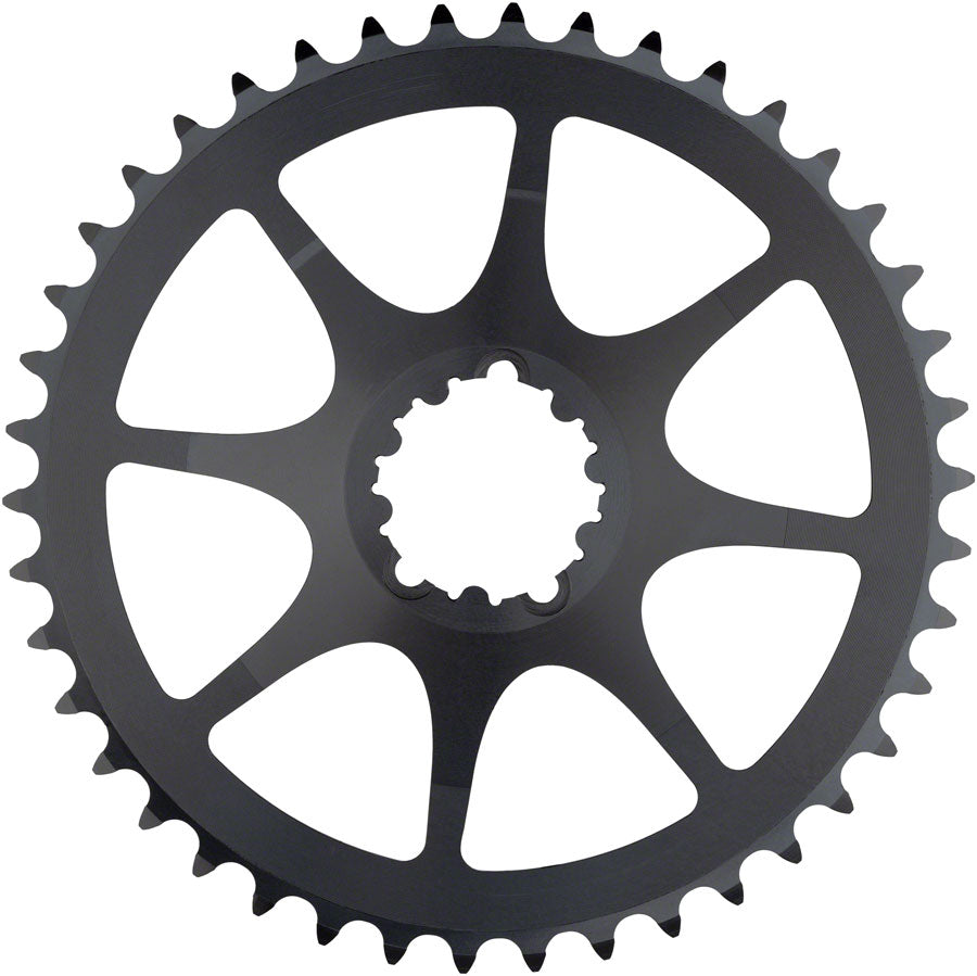 Promax Direct Mount 42t Chainring Black Chainrings Promax   