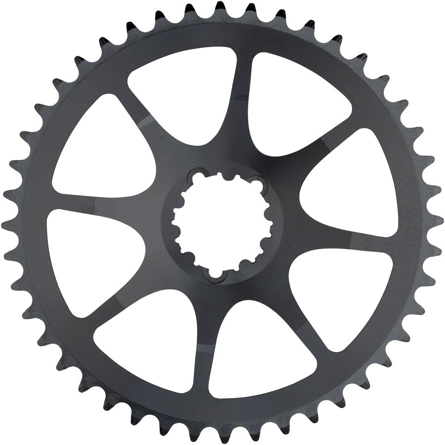 Promax Direct Mount 44t Chainring Black Chainrings Promax   