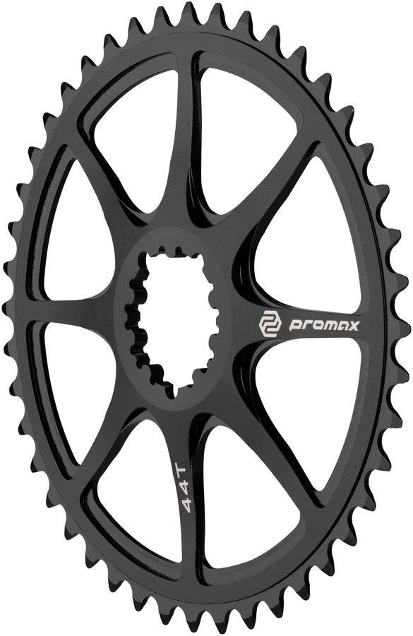 Promax Direct Mount 44t Chainring Black Chainrings Promax   