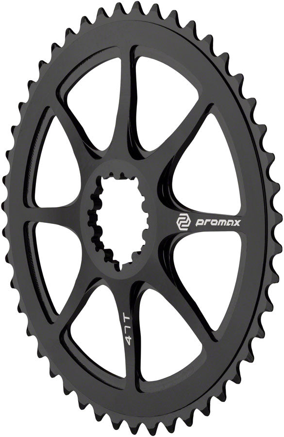 Promax Direct Mount 47t Chainring Black Chainrings Promax   
