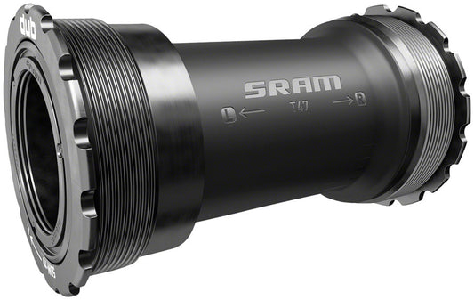 SRAM DUB T47 Bottom Bracket - T47 85.5mm Road Black Bottom Brackets SRAM   