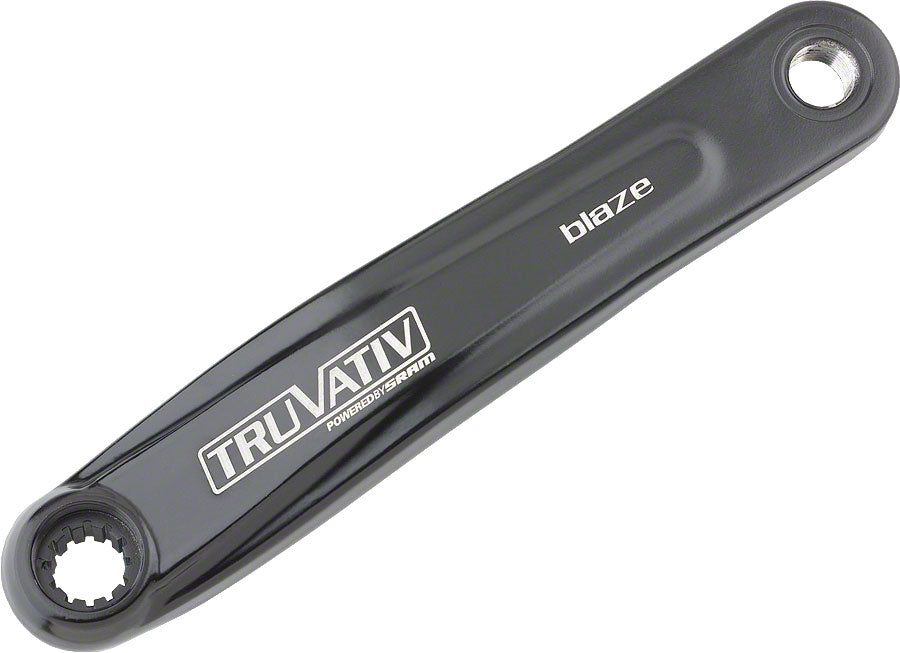 TruVativ Blaze Left 175mm PowerSpline Arm Black Cranksets and Arms TruVativ   