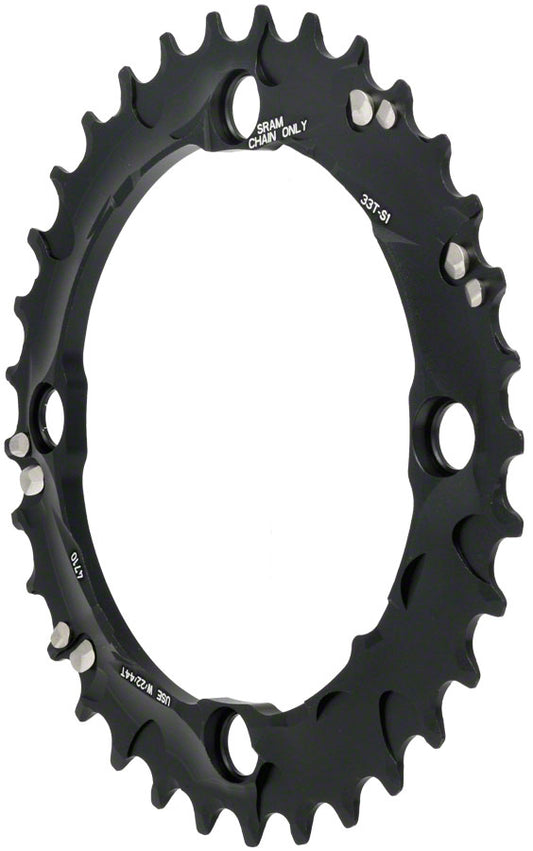 SRAM/Truvativ X0 X9 33T x 104mm 10 Speed Middle Chainring Chainrings SRAM   