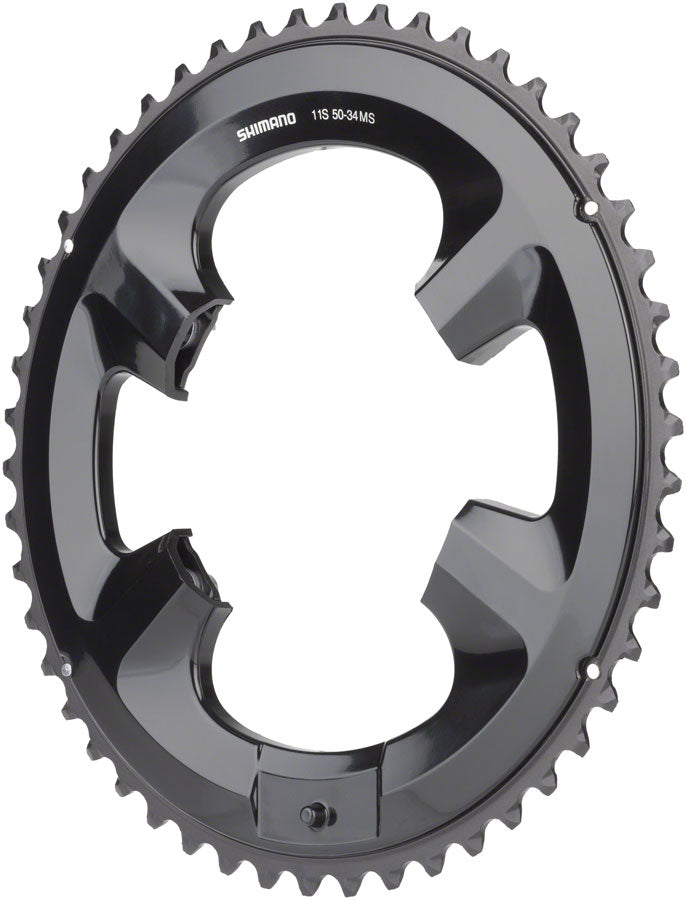 Shimano FC-RS510 Chainring - 50t Asymmetric 110mm BCD Black MS Chainrings Shimano   