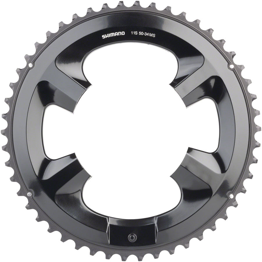 Shimano FC-RS510 Chainring - 50t Asymmetric 110mm BCD Black MS Chainrings Shimano   