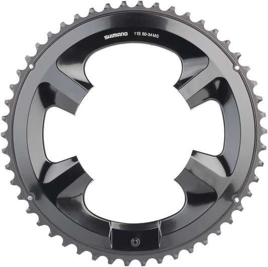 Shimano FC-RS510 Chainring - 50t Asymmetric 110mm BCD Black MS Chainrings Shimano   