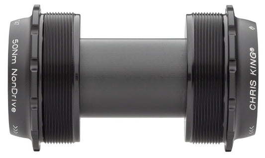 Chris King ThreadFit T47 24x Bottom Bracket Fit Kit 4 - T47 For Shimano Hollowtech II Matte Jet Bottom Brackets Chris King   