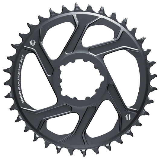 SRAM Eagle X-SYNC 2 Direct Mount Chainring - 34t Direct Mount 3mm Offset For Boost Lunar Grey Chainrings SRAM   