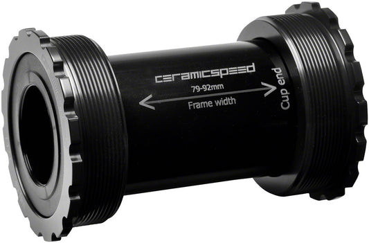 CeramicSpeed T47/86 Bottom Bracket - Shimano Black Bottom Brackets CeramicSpeed   