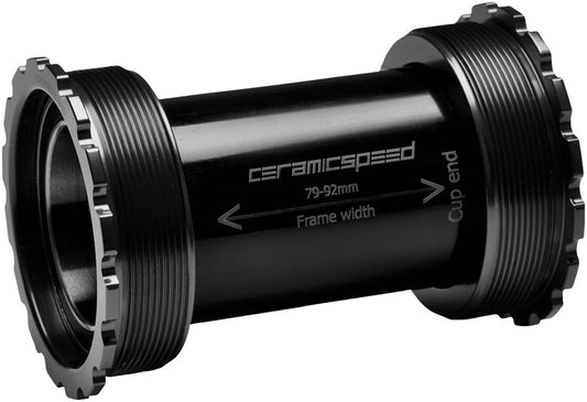 CeramicSpeed T47/86 Bottom Bracket - 30mm Black Bottom Brackets CeramicSpeed   