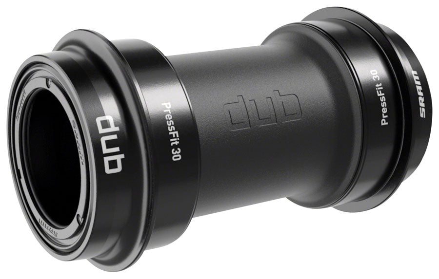 SRAM DUB Wide PressFit30 Bottom Bracket - PF30 68mm Road Black Bottom Brackets SRAM   