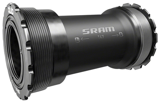 SRAM DUB Wide T47 Bottom Bracket - T47 85.5mm Road Black Bottom Brackets SRAM   