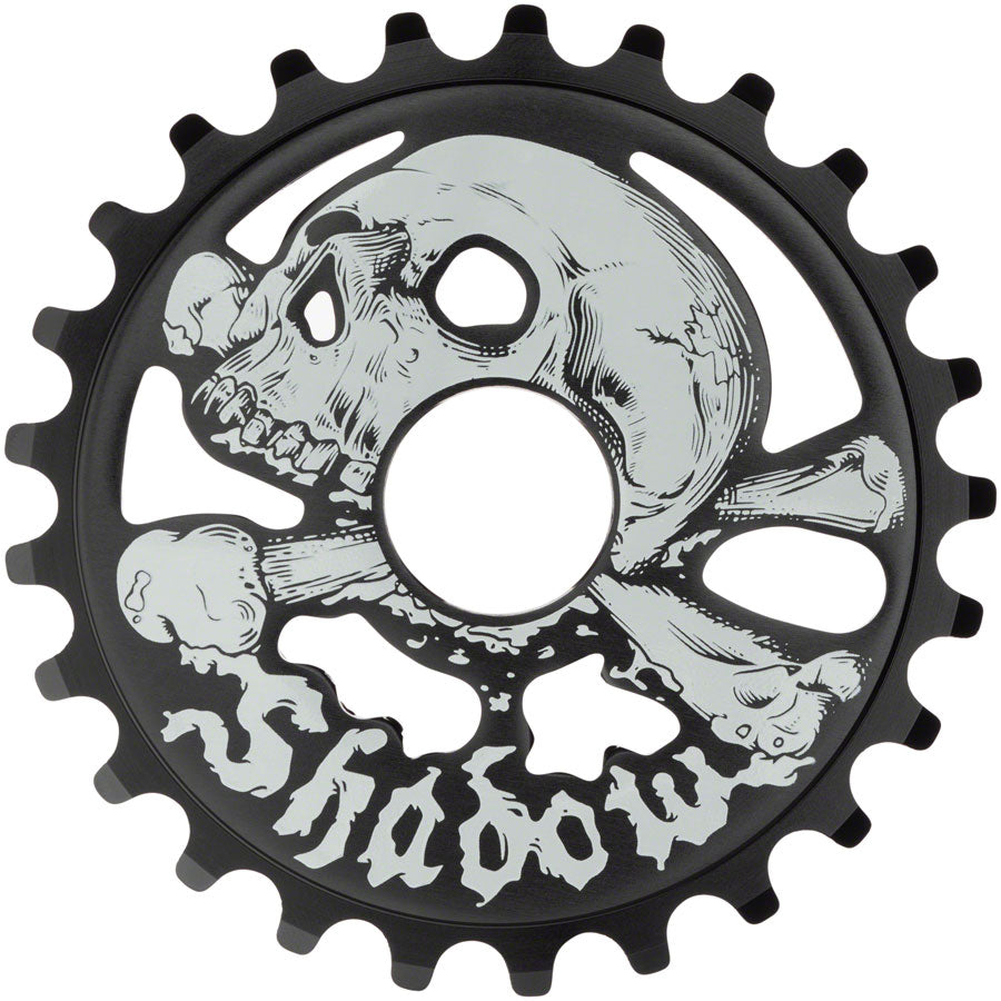 The Shadow Conspiracy Cranium Sprocket 25T Black Sprocket The Shadow Conspiracy   