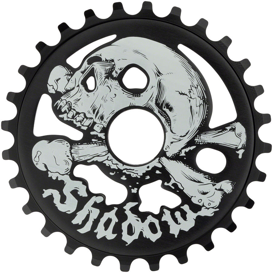 The Shadow Conspiracy Cranium Sprocket 28T Black Sprocket The Shadow Conspiracy   