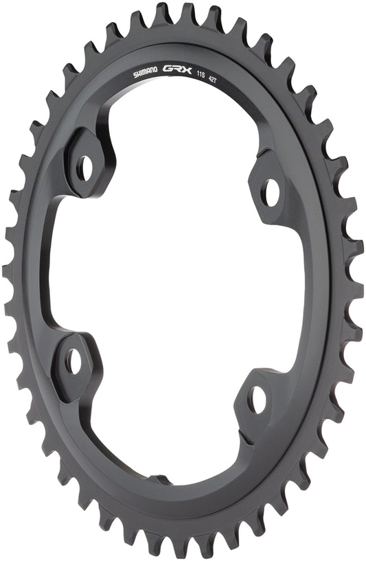 Shimano GRX RX810 Chainring - 48t 110 BCD 4-Bolt 11-Speed Black Chainrings Shimano   